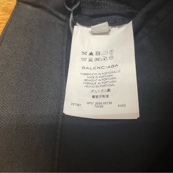 Balenciaga Vintage Black Skinny Jeans Size 0/2 - Picture 5 of 7